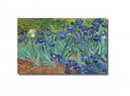 Van Gogh Irises Quadro Decorativo Grande Tela Canvas 90x60