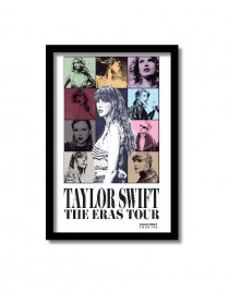 Taylor Swift Quadro Exclusivo - The Eras Tour Moldura 60x40