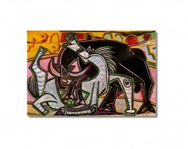 Tourada Pablo Picasso Quadro Grande Tela Canvas 90x60